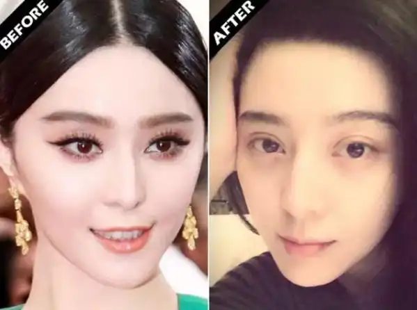 杨幂范冰冰 不可否认,范冰冰和杨幂卸妆后都是一顶一的美人儿——肌肤