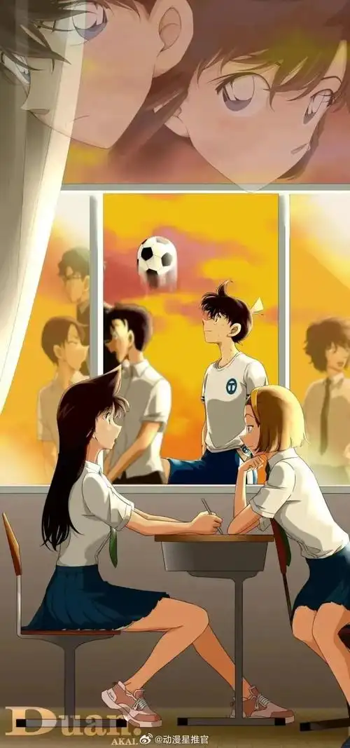 情侣美图|工藤新一 毛利兰←