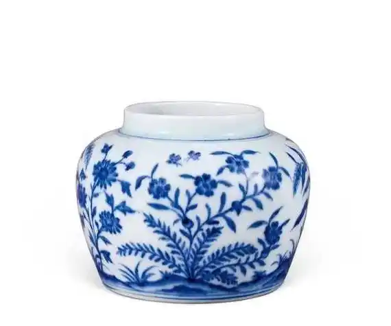 明成化瓷器成交参考:青花九秋罐