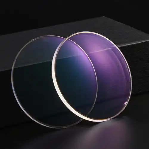 韩诺品牌批发全a级非球面1.67双非防蓝光树脂镜片近视散光眼镜片