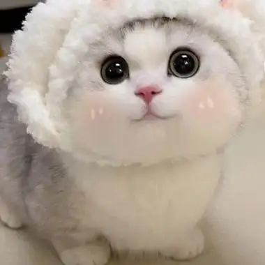 可爱猫咪头_微信头像_我要个性网