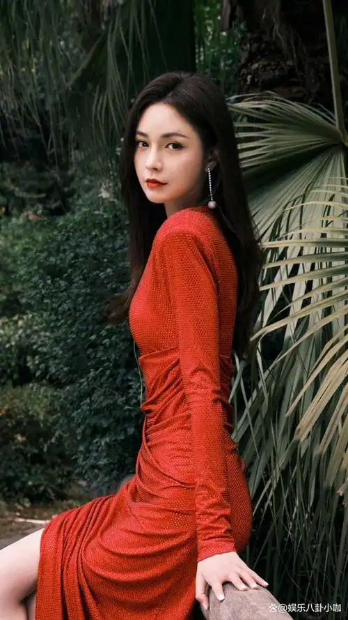 沈梦辰终于熬成一姐红裙让人眼前一亮