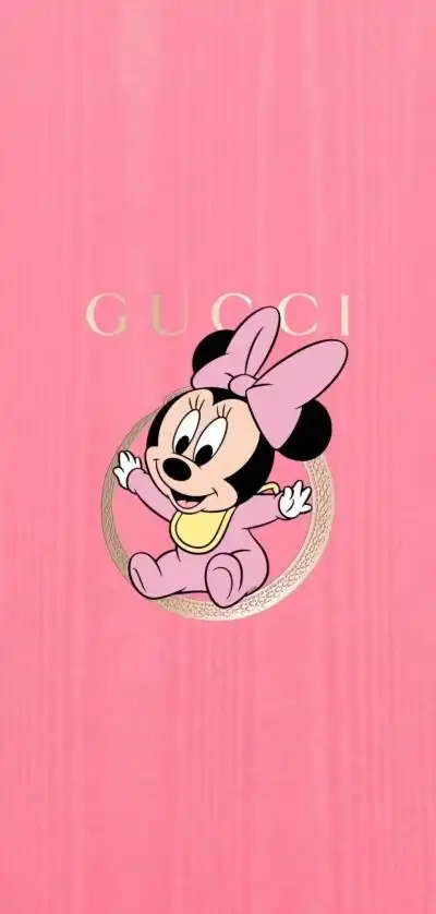 粉色米老鼠壁纸