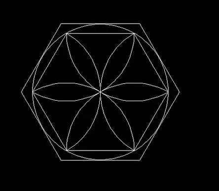 cad绘制关于圆的创意图形(11)