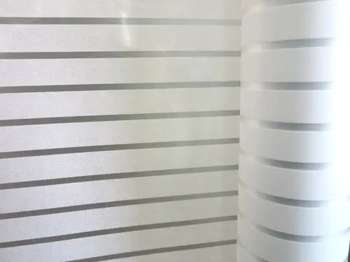 大横条纹磨砂玻璃贴膜 窗花贴纸 办公室隔断 窗户纸 透光不透明