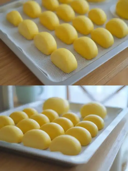 可可爱爱的南瓜小馒头适合宝宝们吃的点心