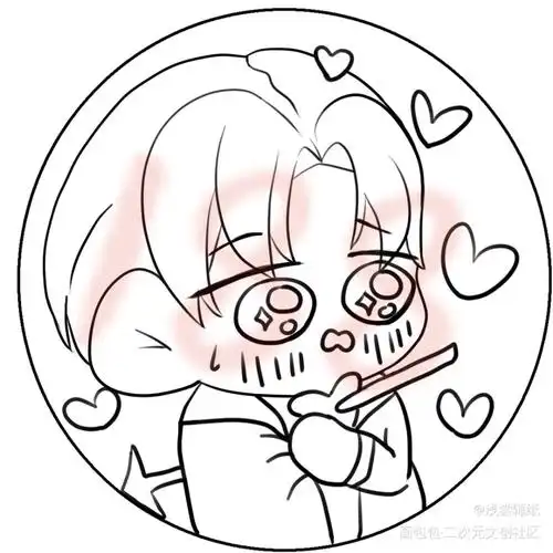 188_188男团群秀q版温洛绘画作品