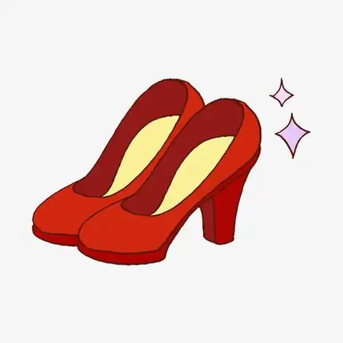 红色的高跟鞋