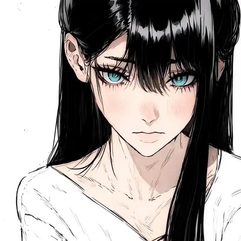 高冷女神头像推荐#动漫女头 #优质头像 #二次元 #黑白头像 - 抖音