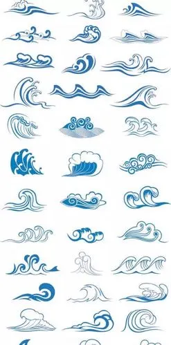 浪花-堆糖,美好生活研究所