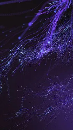 蓝色唯美炫酷科技感h5背景