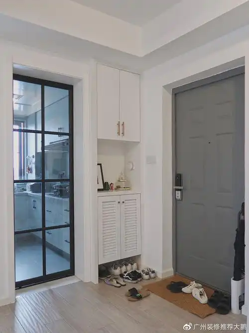 (3)玄关鞋柜怎么设计?这里有100个真实又好看的案例,来抄作业吧!