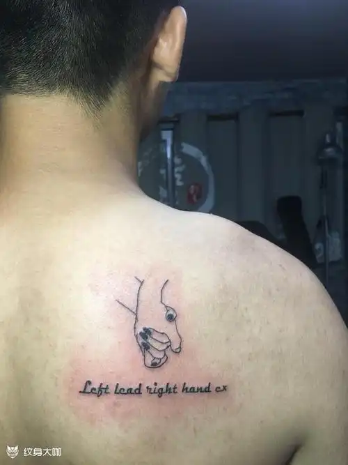 爱情_纹身图案手稿图片_云上的纹身作品集