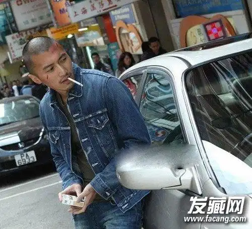 谢霆锋圆寸发型