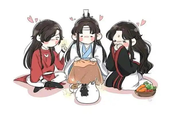 因为都是一家的,所以也会有全家福.