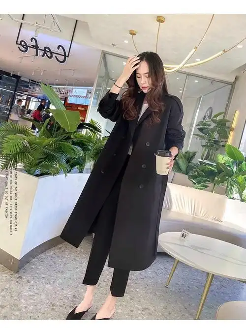 风衣外套女中长款小个子2023年新款秋季流行气质chic秋装韩版大衣