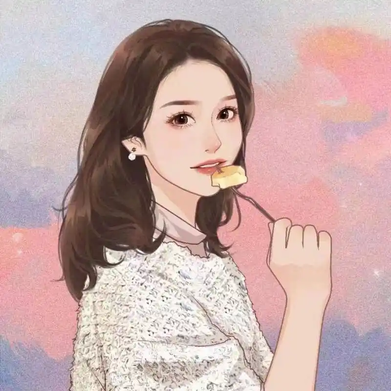 手绘头像|女生头像|微信头像 真人照片手绘头像  漫画人物头像 手绘