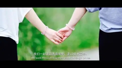 不夜城 app 电影截图 中英双语字幕图 文字 —我们一起走过青春年华