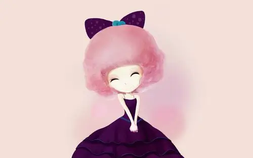 茉莉姑娘,花花姑娘,可爱,萌,插话绘画,桑诶姆,花语,忠贞,清纯,迷人