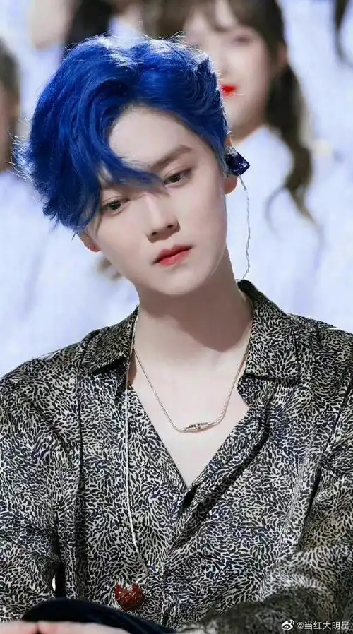 鹿晗有多适合染发##娱乐影像力