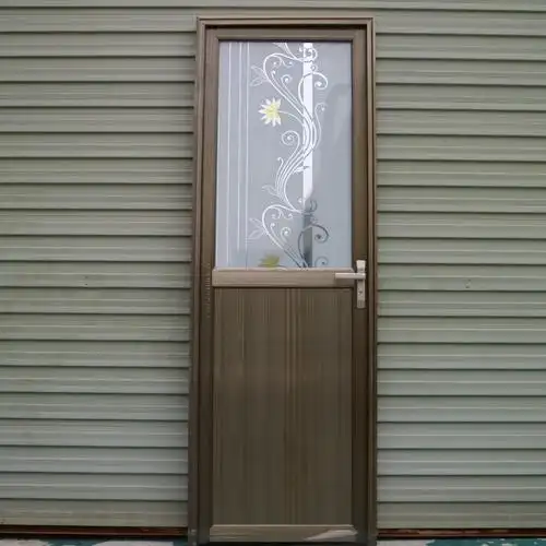 卫生间门简易铝合金门洗手间门出租房门卫浴门钢化玻璃厨房单门