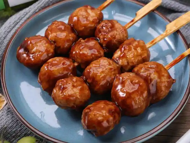 大成食品照烧脆骨丸子串10支800g