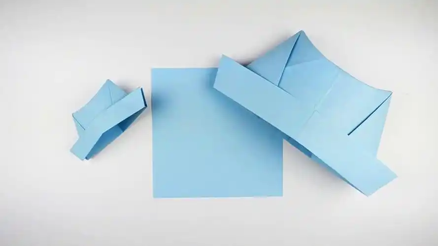 手工折纸大全教你折叠一顶帽子帽子的折法