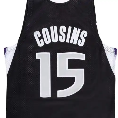 篮球背心mitchellness复古球衣网眼辛斯国王队