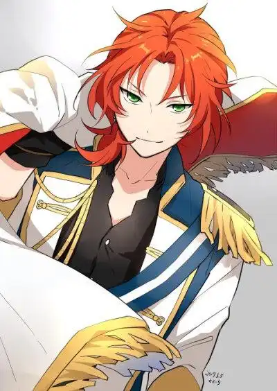 沐湷搬运偶像梦幻祭 月永雷欧 男子 美少年 帅气 壁纸 头像 国王