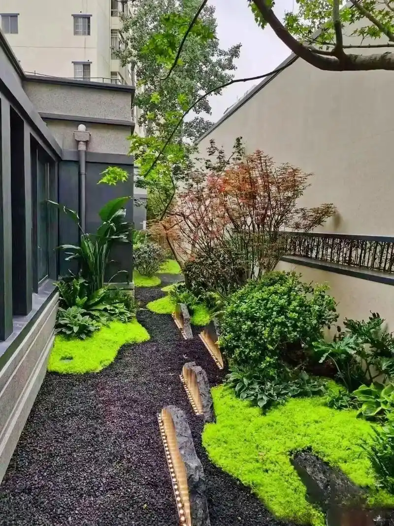 中式禅意.日式庭院分享#庭院设计 #中式庭院 #日式庭院景观 - 抖音