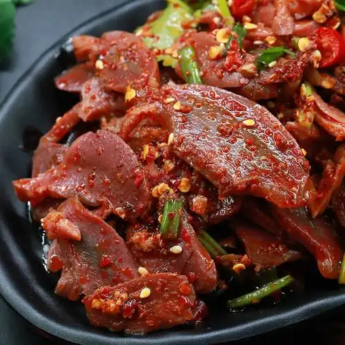 麻辣鸭胗鸭肫熟食凉菜即食香辣味凉拌菜酒店饭店用半成品食材冷菜