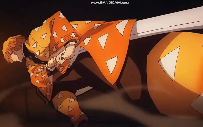 善逸大号上线战斗高能剪辑,雷之呼吸 壹之型 霹雳一闪 神速!