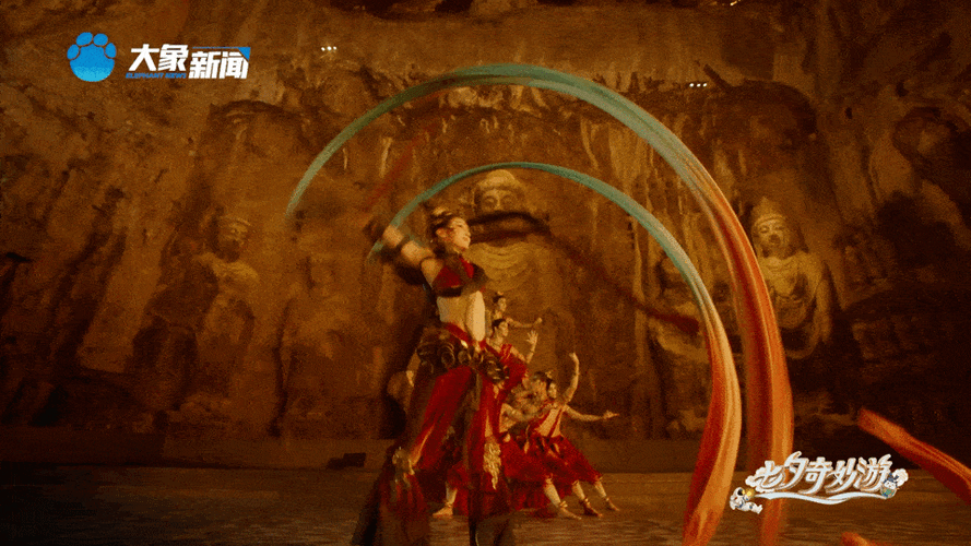 金刚怒目驱疫仙女飞天祈福龙门金刚美出圈