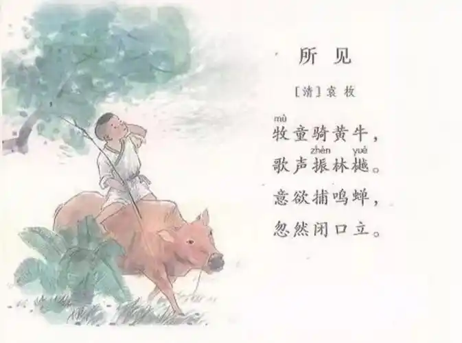 所见(古诗词鉴赏27)