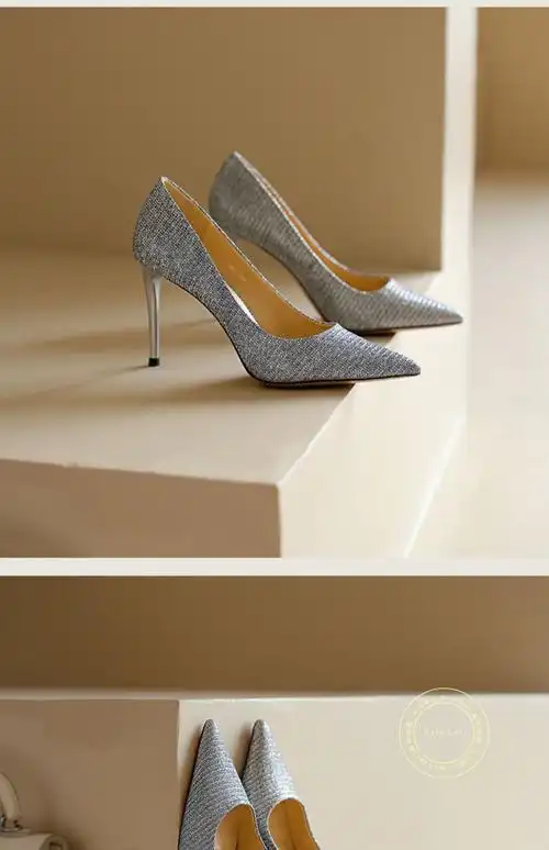 avinlevi轻奢品牌女鞋尖头高跟鞋女细跟2022年春季新款名媛法式单鞋女