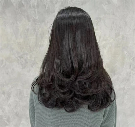 梨花烫发型图片大全