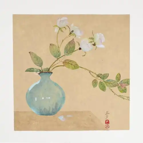 宣纸 生宣 熟宣 毛笔 颜料 技法 技巧 教程 教学 国画入门 国画山水