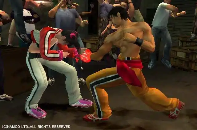 3d格斗大作《铁拳4》游戏画面(4)