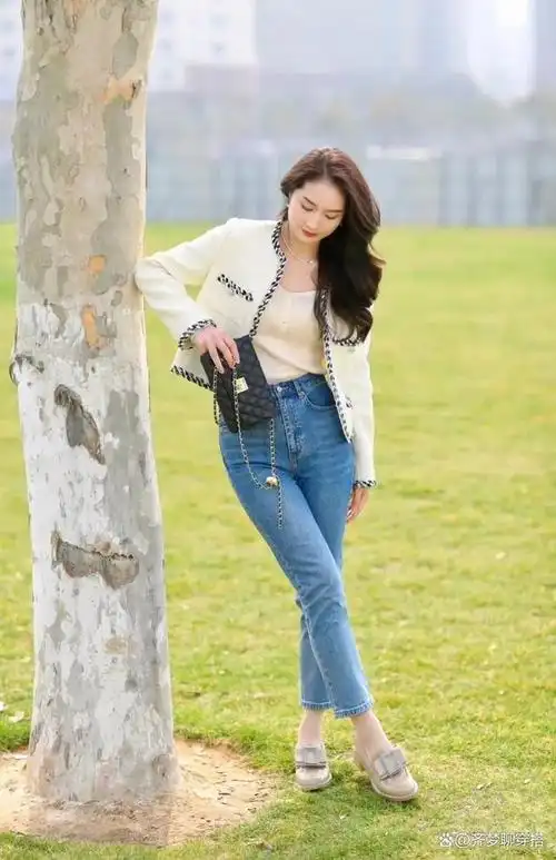 "九分裤"的5个搭配方法,好看又舒服