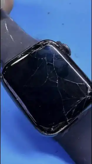 福州同城苹果手表apple watch碎屏爆屏不触摸不显示维修,修复,se