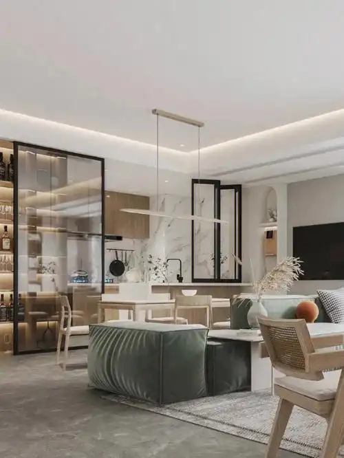 大横厅的浪漫,解锁最治愈的北欧风✨