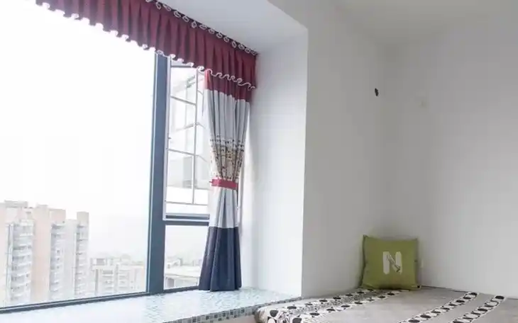 窗帘效果图,最好的阳光,最漂亮的风景都能留在家中_装饰_卧室_窗户