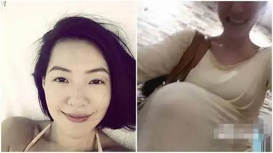 小s又怀孕了将女儿藏肚中晒大肚照图