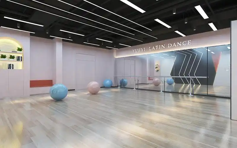 拉丁舞教室|空间|商业空间设计|铭创印象岑梓铭 - 原创作品 - 站酷