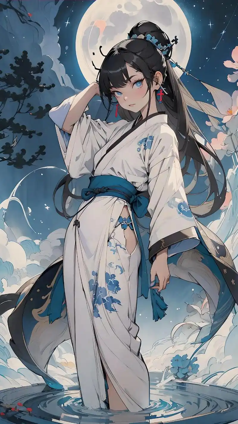 道友请留步.#国风#古风 #手机壁纸 #二次元#抖音图文计划 - 抖音