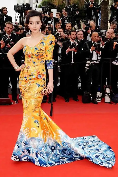 范爷龙袍-范冰冰戛纳最佳着装 - 0319娱乐网