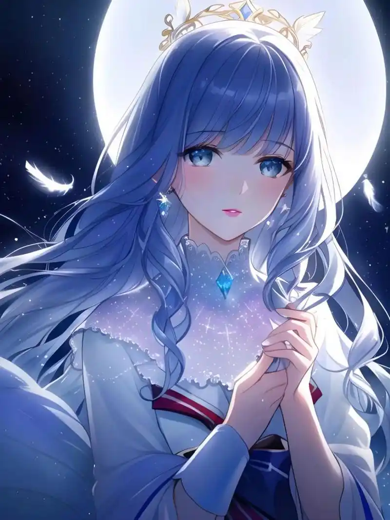 仙气紫水晶|神秘梦幻紫|二次元头像壁纸