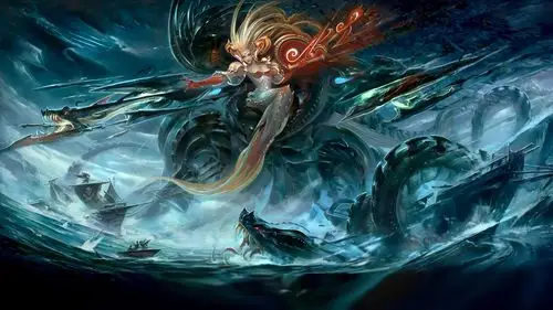 lol唤潮鲛姬娜美壁纸(2/4)