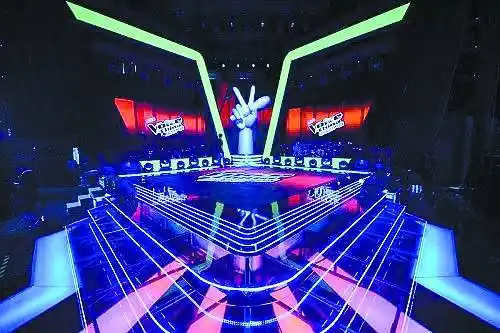 《中国好声音》舞台