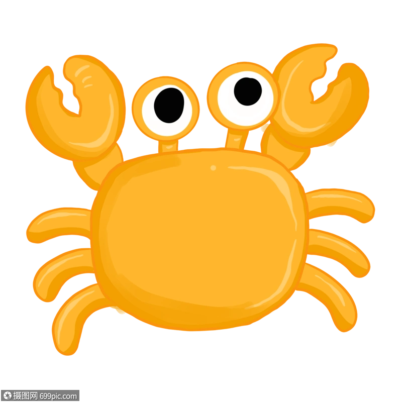 卡通螃蟹